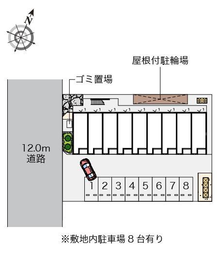 コラッジョ(53411)の駐車配置図