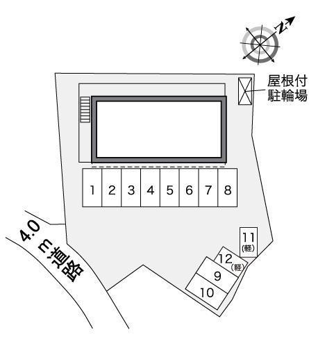 シャリテ(35093)の駐車配置図