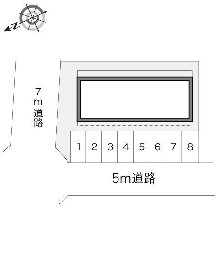 西水元Ⅱ(10820)の駐車配置図