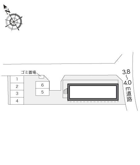 アンビエンス(16614)の駐車配置図