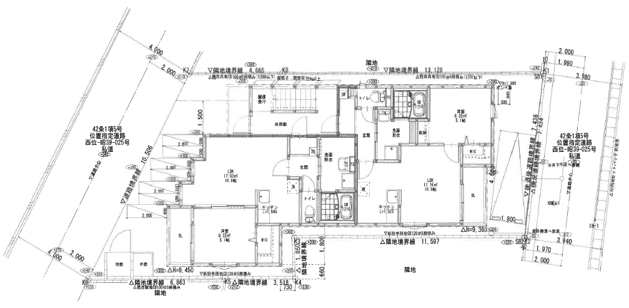 3ONの駐車配置図