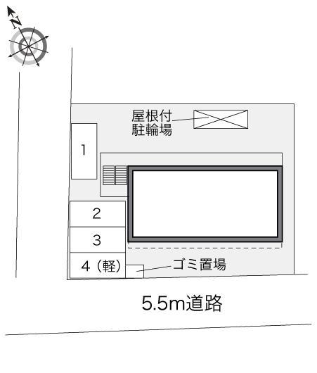 月島(28901)の駐車配置図