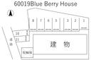 Blue Berry Houseの駐車場