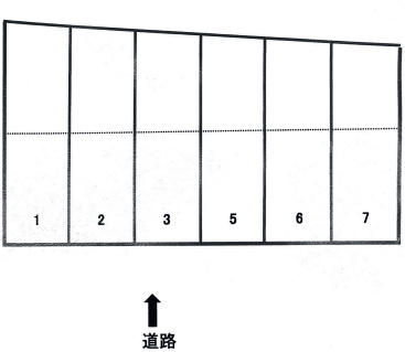 船江スクエアPの駐車配置図