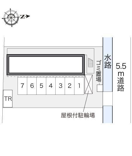 ＥＭＩ(14384)の駐車配置図