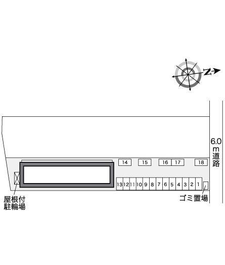アスペア(25519)の駐車配置図