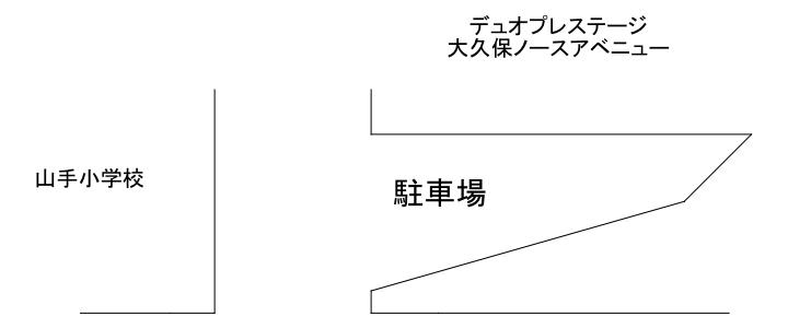 永當駐車場の駐車配置図