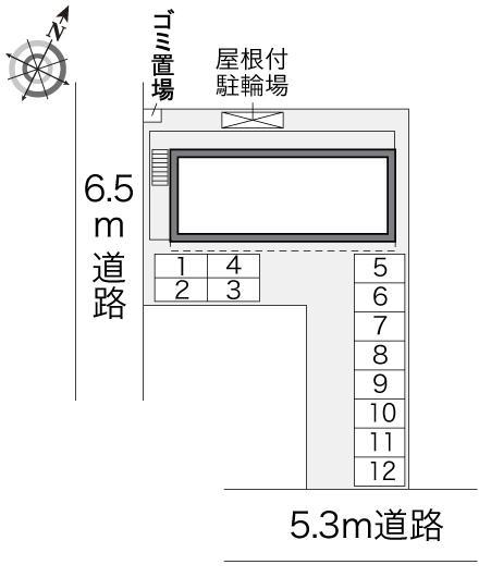 松花(29838)の駐車配置図