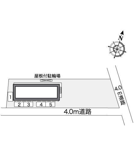 エクセル元山　Ⅱ(25220)の駐車配置図