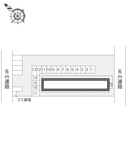 アフロディーテ(16411)の駐車配置図