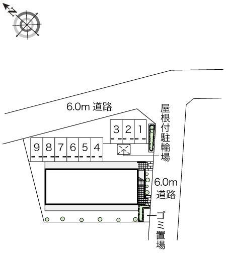 ｗｉｎ　ｗｉｎ(48314)の駐車配置図