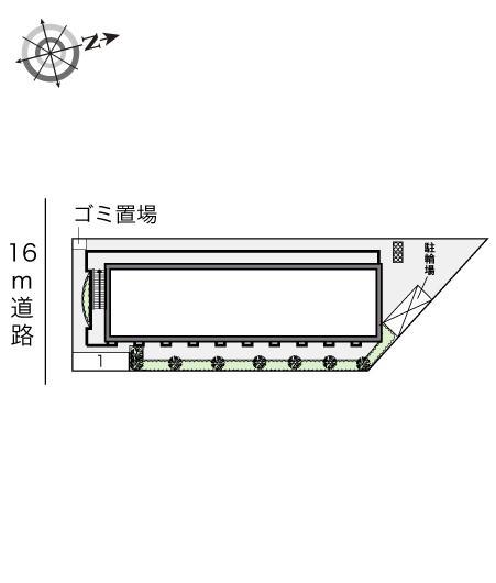 イシナダ(12965)の駐車配置図