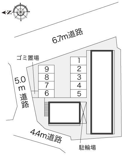 有富(20489)の駐車配置図