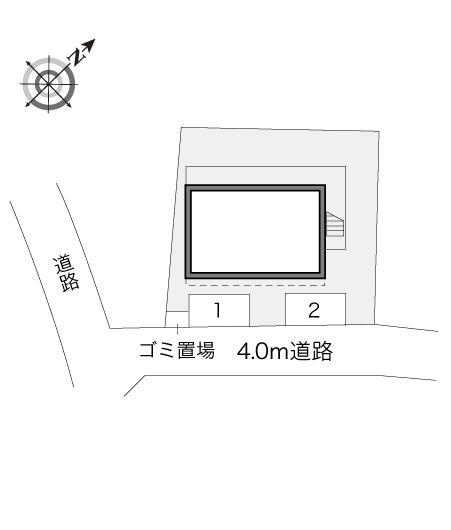 ベガ(18480)の駐車配置図