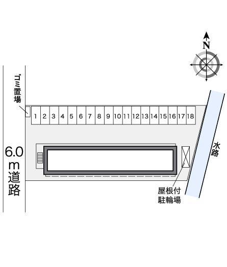 サンセール(25792)の駐車配置図