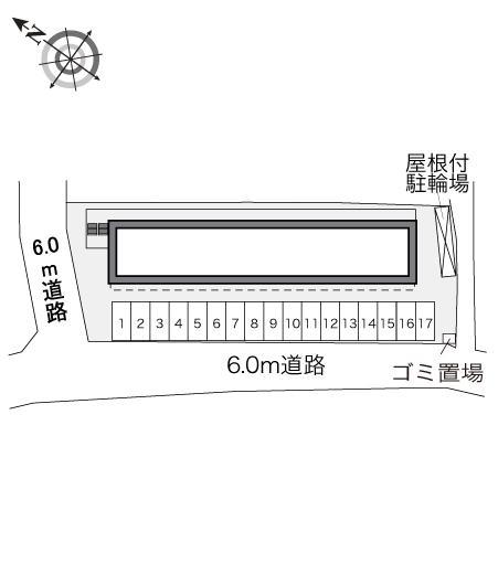 モンペール(30877)の駐車配置図