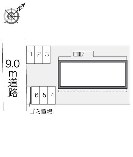 城(22404)の駐車配置図