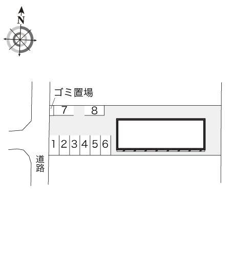 蘭(20898)の駐車配置図