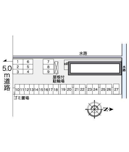 グランドゥールⅡ(26289)の駐車配置図