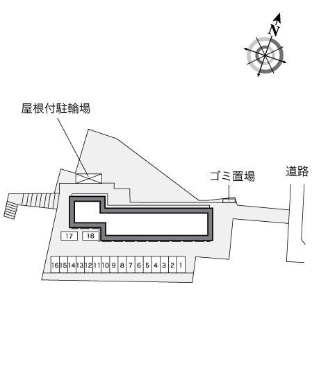 Ｍ＆Ｔ(27091)の駐車配置図