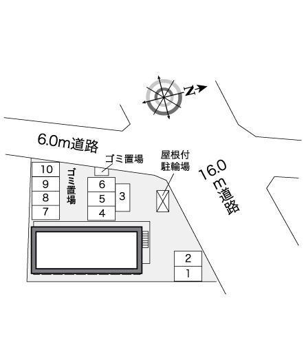 ルミエール(27779)の駐車配置図