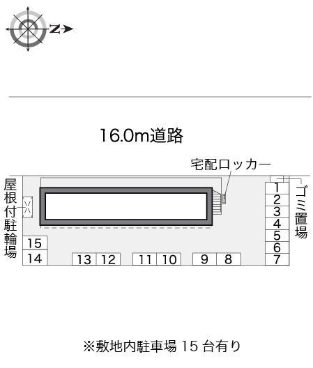 ＯＧＩＷＡＲＡ(19168)の駐車配置図