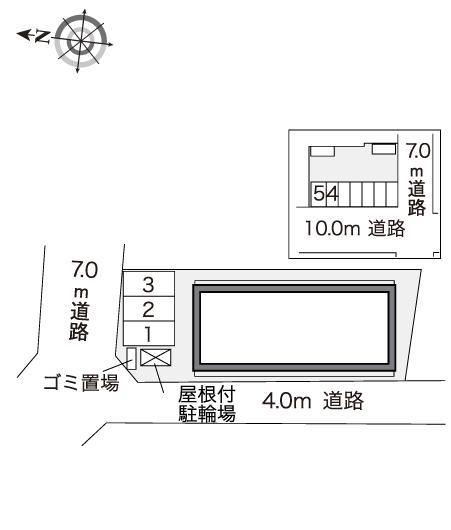 ヴィオラ(41482)の駐車配置図
