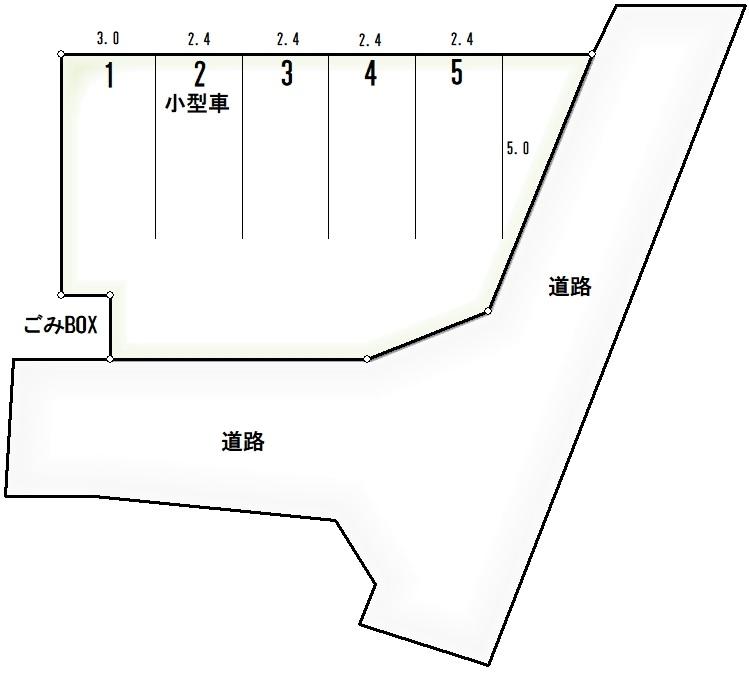 ＹＴパーキングの駐車配置図