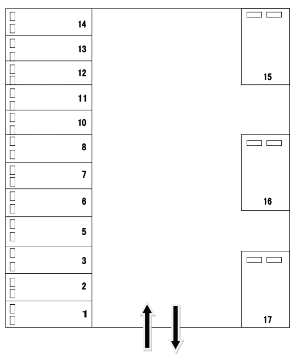 ９１５の駐車配置図