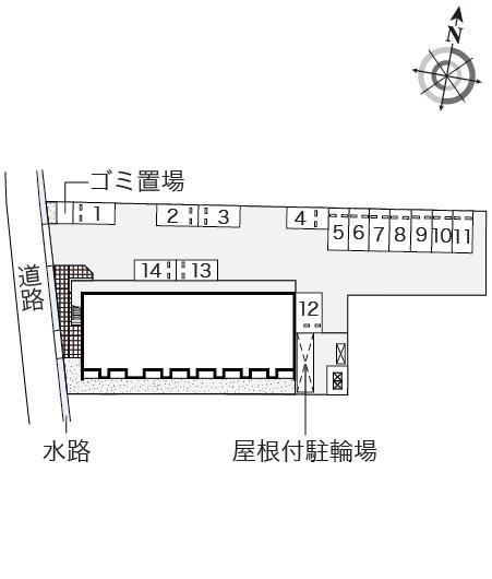 クレイノルピナス(55593)の駐車配置図