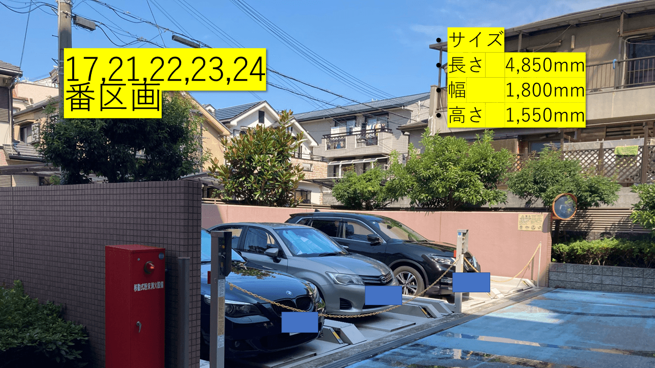 仲田1丁目駐車場の外観・駐車場イメージ2枚目