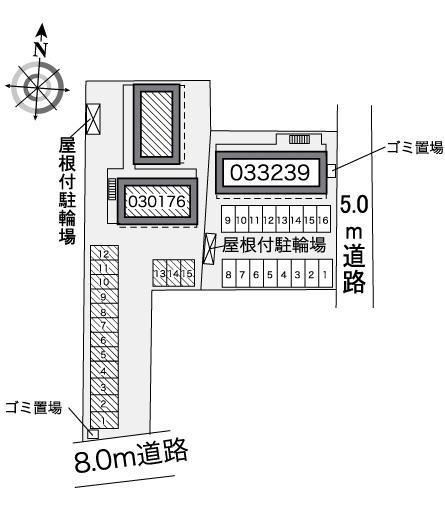 ｎｏｔａｎｅ(30176)の駐車配置図