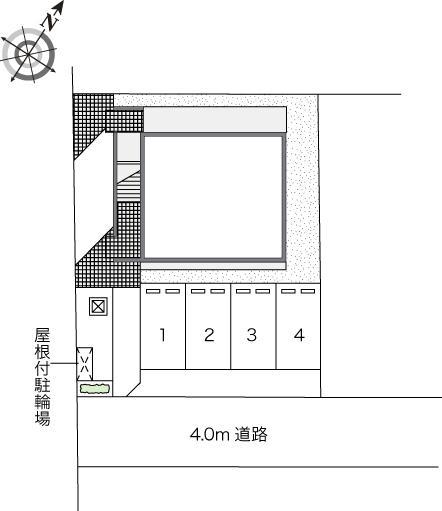 啓(45681)の駐車配置図
