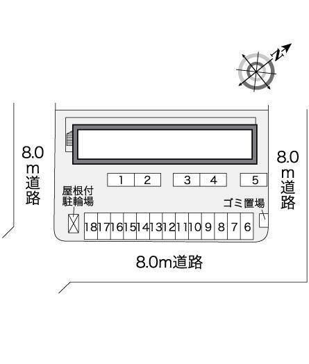 忠和(25502)の駐車配置図