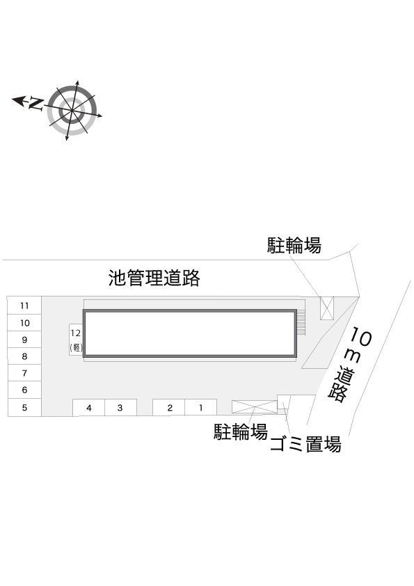 ＡｎｇｅｌｓⅡ(17983)の駐車配置図