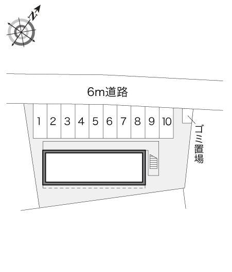 ロジュマン(14425)の駐車配置図