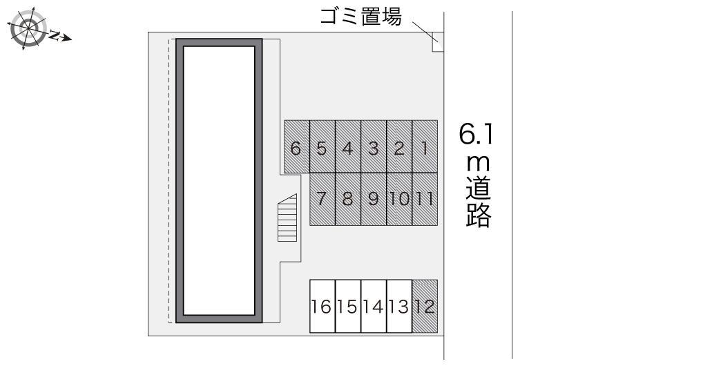 ＥＺ(16927)の駐車配置図