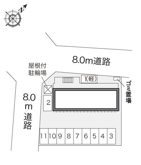 ａｂｕｅｌａ(29374)の駐車配置図