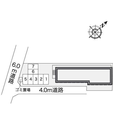 Ｃｏｍｏ(26579)の駐車配置図