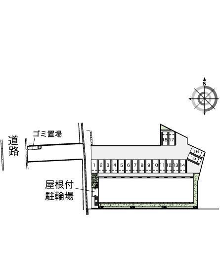 エスペランサ(42380)の駐車配置図