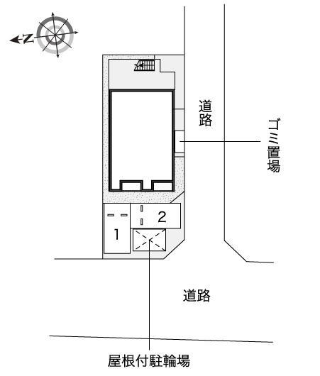 エトワール(54112)の駐車配置図