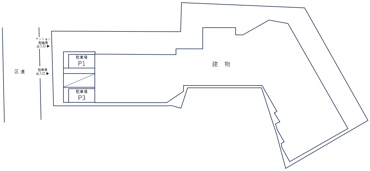 ＭＡＸＩＶ王子ＲＩＣＯＴＴの駐車配置図