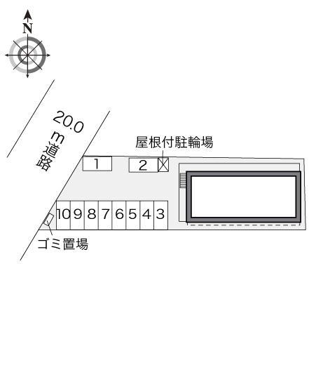 シェモア(29891)の駐車配置図