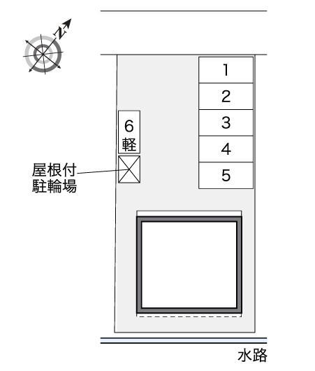 ローズ(41263)の駐車配置図