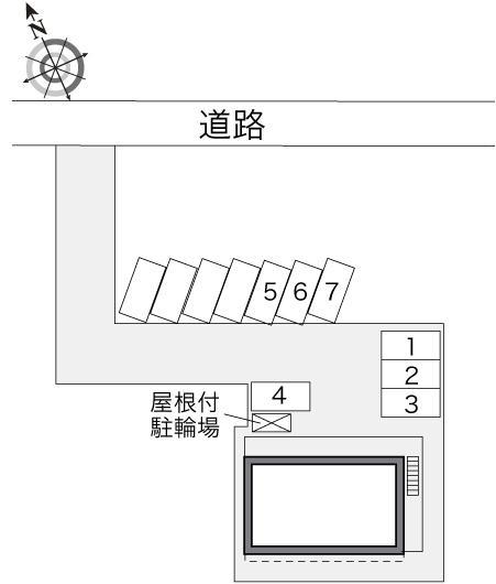 ヒロ(34807)の駐車配置図