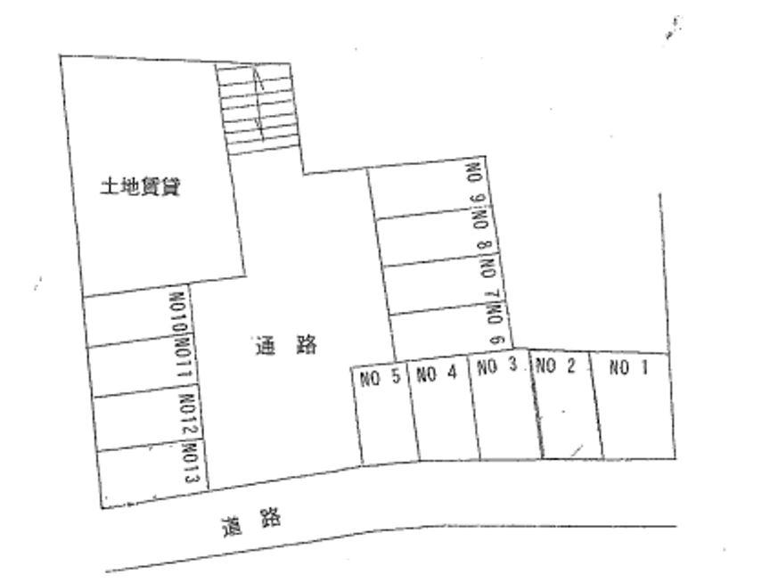 小高町133-1の駐車配置図
