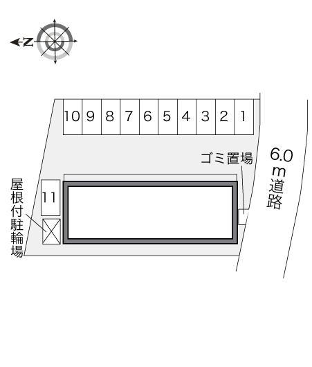 ネージュ(23973)の駐車配置図