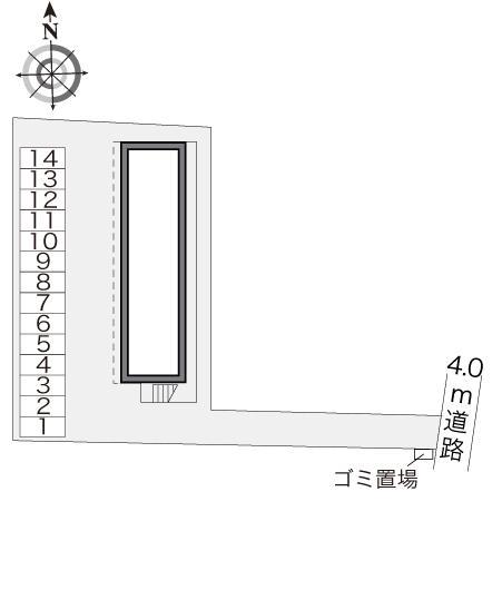 カノープス(17088)の駐車配置図