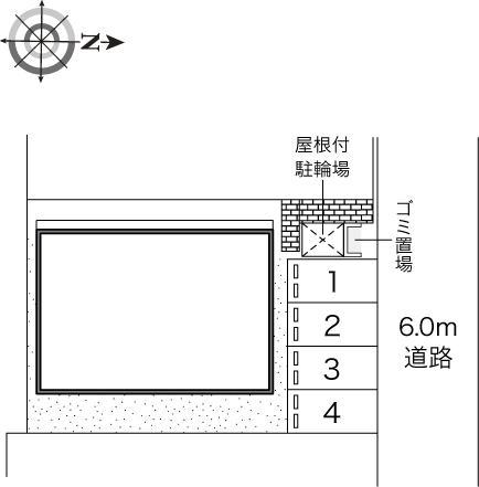 すず梅坪(45002)の駐車配置図