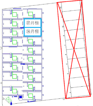 浄心第１の駐車配置図